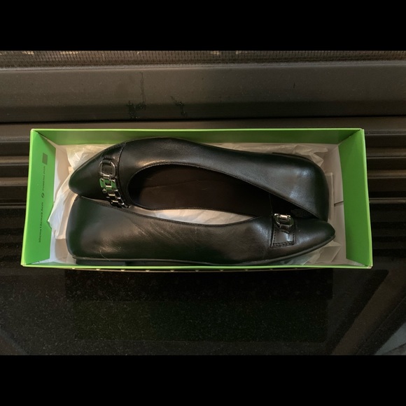 KELLY & KATIE BLACK MAYFAIR FLATS 8.5 - Picture 3 of 5